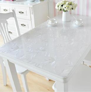 桌50cm宽50*100软玻璃，pvc桌布防水防烫餐桌，垫茶几垫透明磨砂水晶