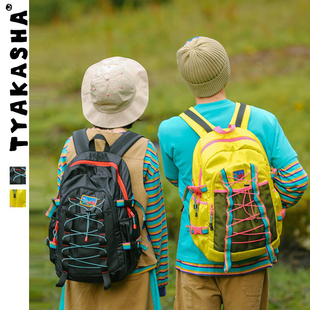 探险狗系列tyakasha塔卡沙双肩，包上学(包上学)书包两用双肩背包