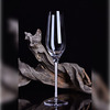 人工吹制透明水晶玻璃香槟杯，欧式风格透亮玻璃水钻款源头产地