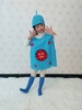 儿童病毒演出服装幼儿园细菌病菌大战卡通造型亲子舞蹈舞台表演服