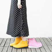 雨鞋女士防滑短筒雨靴短筒果冻，韩国可爱时尚，款外穿胶套防水鞋