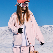 SWAGLI滑雪服糖果软壳女单板外套防水防风透气户外保暖男滑雪上衣
