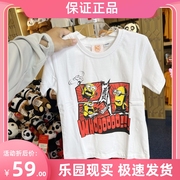 北京环球影城代小黄人功夫系列儿童短袖，半袖纯棉t恤纪念品周边