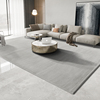 地毯客厅现代简约北欧家用茶几毯卧室，床边床前毯灰色线条可定制