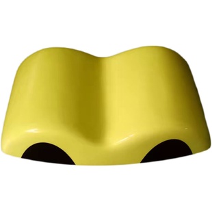 箭牌儿童马桶水箱，陶瓷盖彩色黄色，坐便器陶瓷盖子ab1167