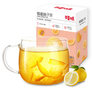 百草味蜂蜜柚子茶蜂蜜柠檬茶，420g箱规24蜂蜜柠檬片100g箱规27
