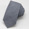 2023一汽奥迪销售灰色领带，男士职业浅灰色，丝巾4s店配件