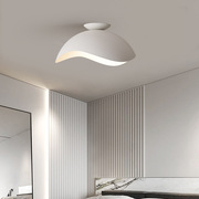 卧室灯2022年现代简约北欧侘寂风极简艺术创意主卧房间吸顶灯