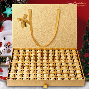 意大利费列罗巧克力礼盒99格送男生女朋友高级生日，520情人节礼物