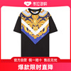 香港直邮Versace范思哲男士T恤拼色欧美夏季花纹短袖圆领个性