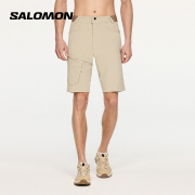 salomon萨洛蒙男款经典短裤个户外徒步弹力，防泼水面料运动剪裁
