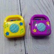 正版散货 仿真过家家玩具玩具 紫色黄色音响 DIY手机壳配件 