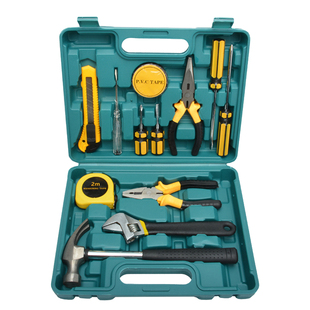 靖童家用工具组套五金工具，组合套装工具修理手动工具维修工具箱
