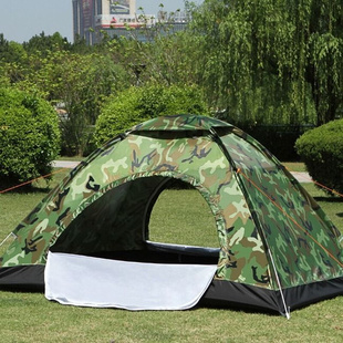 速发自动速开帐篷双人帐篷3-4人野外露营帐篷户外登山帐篷情侣沙