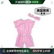 Juicy Couture 2 件套连体衣和头带套装 - 紫色 美国奥莱直发