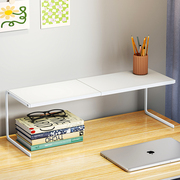 办公室桌面置物架桌上隔板分层架，书架可伸缩收纳架子，宿舍分割工位