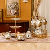 整套咖啡套具客厅杯子套装，家用骨瓷红茶杯碟欧式陶瓷咖啡杯马克杯