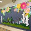 绿树环创田园森系毛毡布立体墙贴幼儿园学校区角板报评比布置装饰