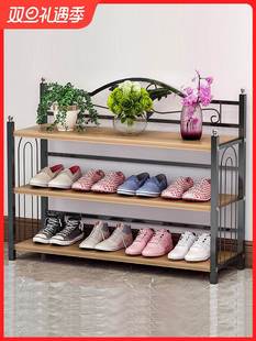 简易鞋架置物架家用多层经济型省空间宿舍鞋柜门口防尘收纳架子