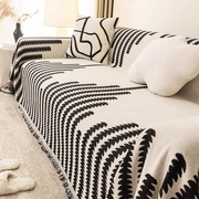 北欧风高级感沙发巾全盖沙发盖布巾四季通用防猫抓沙发套罩沙发毯