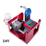 24v12v220v柴油泵，电动抽油泵计量表，加油泵组合全自动小型加油机