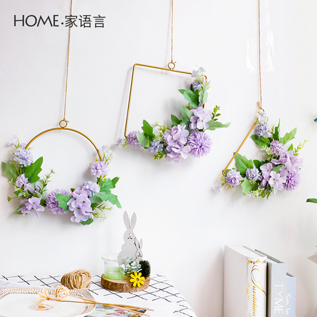 装饰挂花