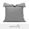 沙发样板房北欧ins轻奢极，简约现代黑白色定制抱枕大方枕靠垫