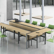国昶校园家具可组合折叠培训桌会议桌长条桌拼接课桌椅条桌办
