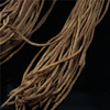 西藏民手工过油纯正羊皮绳藏式佛珠，绳子diy侧挂记数吊坠卡子皮绳