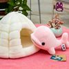 海洋馆鲸鱼毛绒玩具白鲸公仔，海洋海豚布娃娃儿童，生日礼物抱枕玩偶