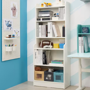 宜家国内达里帕书架，置物架书柜简易白色60x150厘米