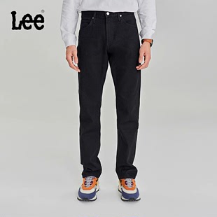Lee折扣商场同款726标准直脚黑色男牛仔裤LMB1007263YS00F898
