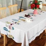 桌布防水防油免洗餐桌布长方形桌垫书桌ins风pvc塑料茶几台布家c8