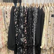 901-999黑色系2024年春夏连衣裙女新款夏天超显瘦的小裙子1016直