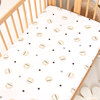 婴儿床床笠纯棉a类幼儿园专用床单婴儿拼接床罩床垫，套全棉可定制