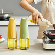 玻璃油壶自动开合调料罐家用厨房调料盒套装盐罐味精收纳盒调味瓶
