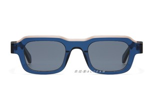 0110欧版时尚小方框太阳镜防蓝光眼镜板材镜框达人潮款墨镜