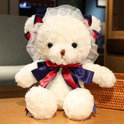 可爱洛丽塔小熊公仔熊熊毛绒玩具泰迪熊小号桌面娃娃抱枕超软礼物