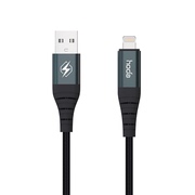 hoda好贴店2.4A苹果快充USB-A to Lightning适用于1.2米/2米快速充电编织数据线