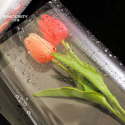 玻璃纸透明包花纸(包花纸)防尘opp膜，花艺薄款花束打底防水材料鲜花包装纸