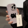 惊奇黑猫适用苹果15promax手机壳可爱iphone14pro卡通，1312简约11个性ins风，xs肤感壳xr高级感15plus保护套