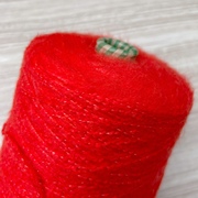标价500g的价格，大红色粗芯马海毛，柔软围巾毛衣编织线