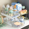 宝宝奶瓶收纳架婴儿餐具，放碗筷辅食工具，家用桌面水杯置物架大容量