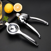 柠檬夹榨汁器家用水果柠檬压汁器锌合金苹果橙子手动榨汁器