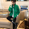 绿色针织外套女短款慵懒风高级感时尚显瘦休闲2024年春装欧货