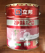 立邦漆立邦涂料漆乳胶漆净味120二合一墙面漆 内墙漆18L 白色油漆