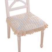 家用四季椅垫餐椅垫坐垫防滑欧式中式简约餐桌椅垫子带绑带座垫