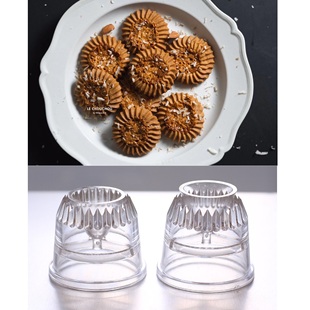 日本采购 罗米亚裱花嘴 罗马盾牌罗密亚裱花器饼干模 不锈钢/塑料