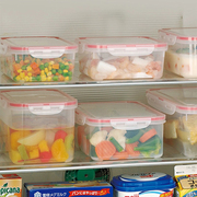 日本进口冰箱微波炉保鲜盒，卡扣密封饭盒，露营便当盒水果食品盒餐盒