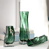 轻奢现代几何创意玻璃花瓶水培咖啡厅奶茶屋样板间会所居家装饰品